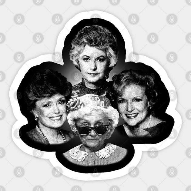 GOLDEN GIRLS SQUAD Sticker by susahnyages